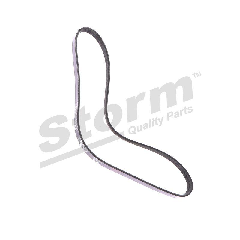 Courroie trapézoïdale à nervures STORM QUALITY PARTS STO6PK0975