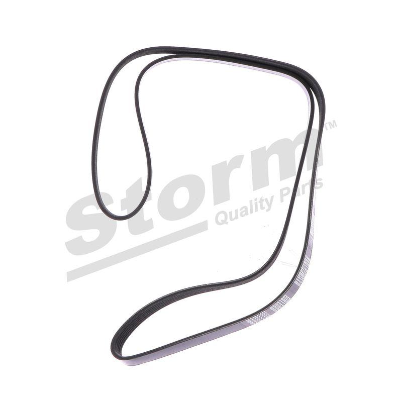 Courroie trapézoïdale à nervures STORM QUALITY PARTS STO6PK1638