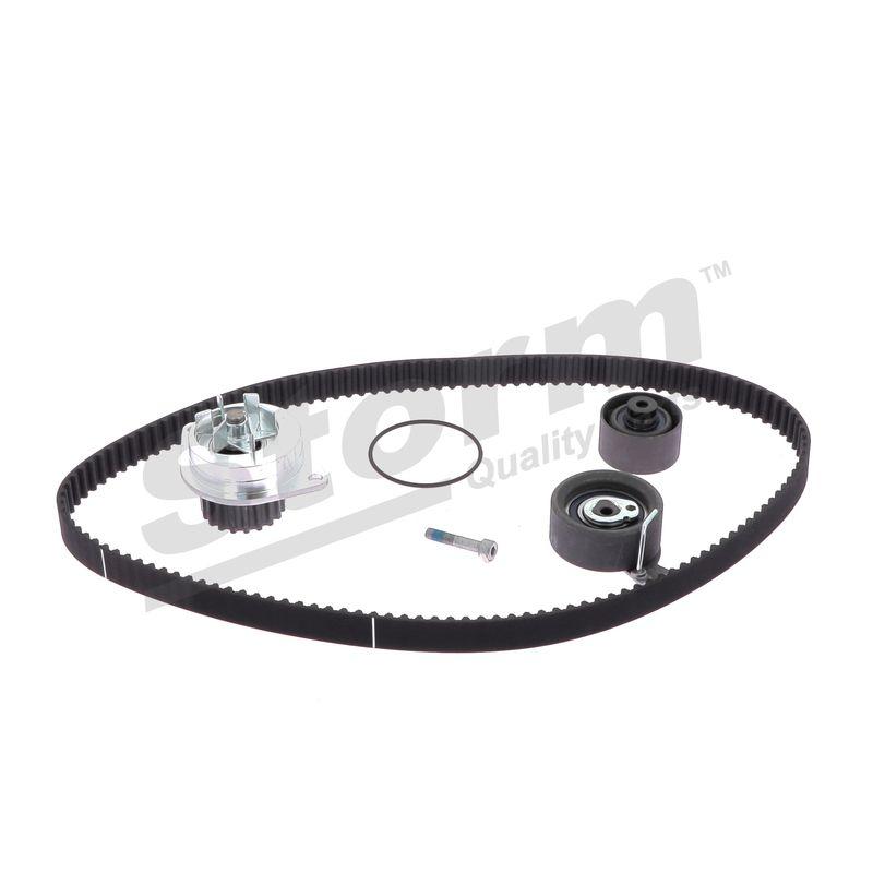 Pompe à eau + kit de courroie crantée STORM QUALITY PARTS 904470KP