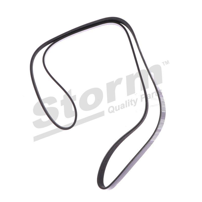 Courroie trapézoïdale à nervures STORM QUALITY PARTS STO6PK1638