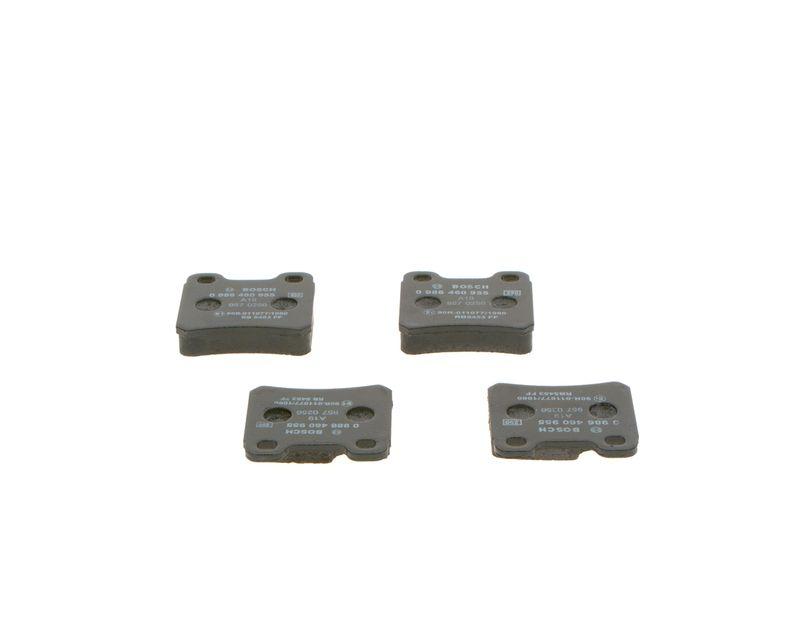 Kit de plaquettes de frein, frein à disque BOSCH 0 986 460 955