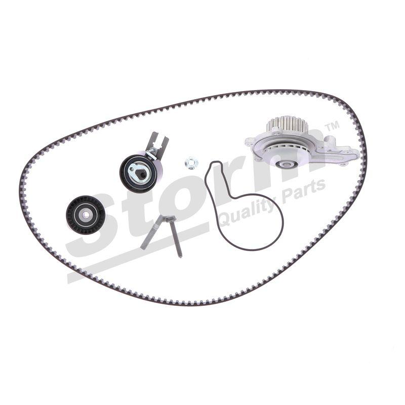 Pompe à eau + kit de courroie crantée STORM QUALITY PARTS 5550571KP