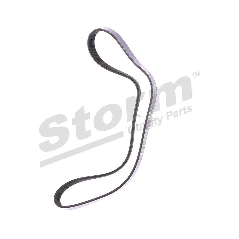 Courroie trapézoïdale à nervures STORM QUALITY PARTS STO6PK1013