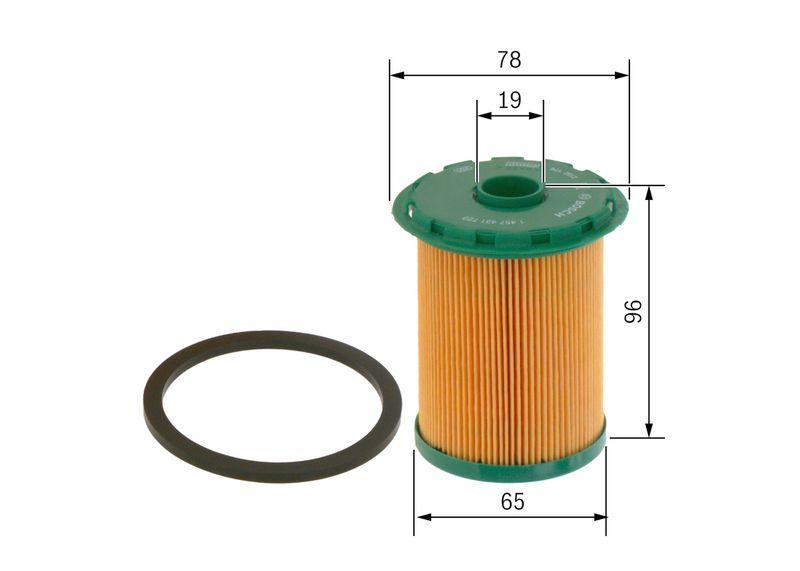 Filtre à carburant BOSCH 1 457 431 720