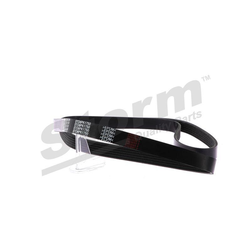 Courroie trapézoïdale à nervures STORM QUALITY PARTS STO6PK1750