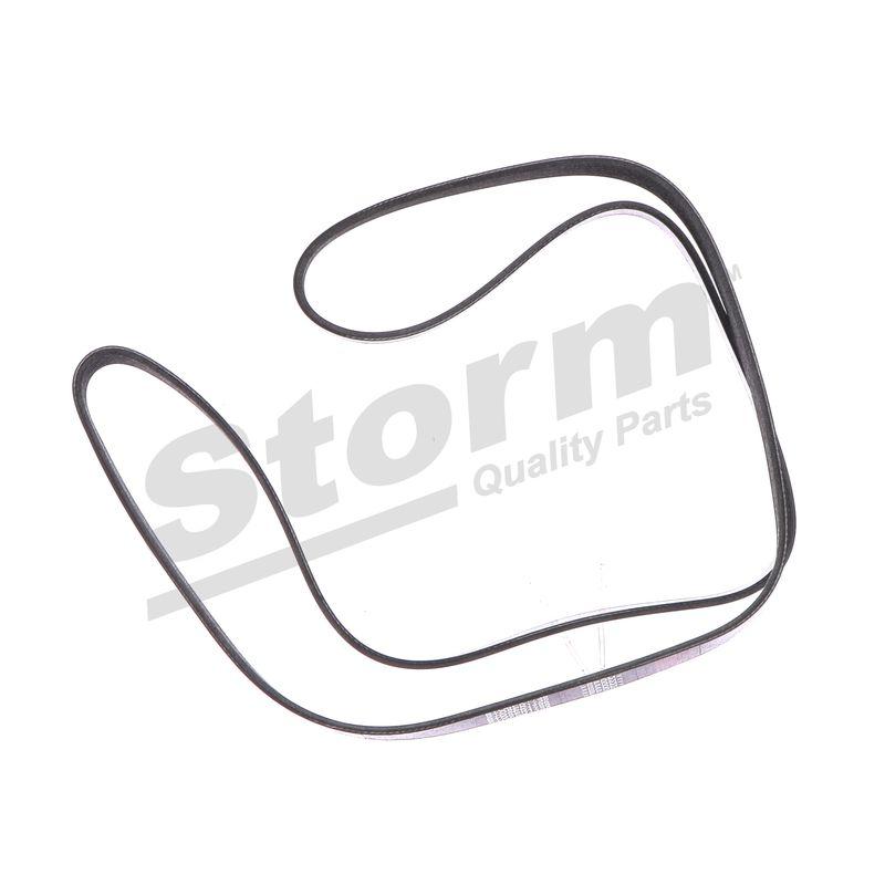 Courroie trapézoïdale à nervures STORM QUALITY PARTS STO6PK1735