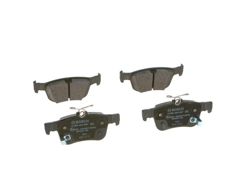 Kit de plaquettes de frein, frein à disque BOSCH 0 986 424 807