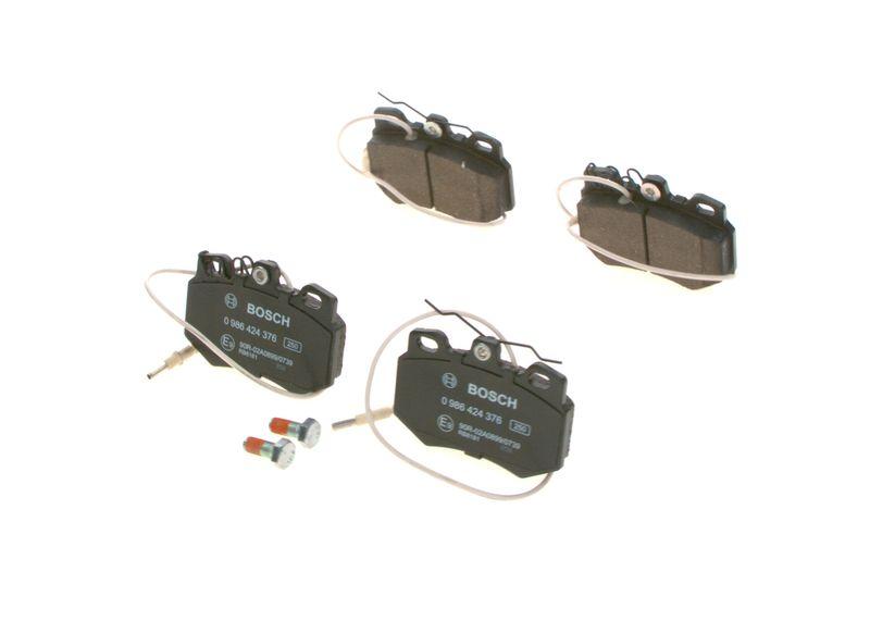 Kit de plaquettes de frein, frein à disque BOSCH 0 986 424 376