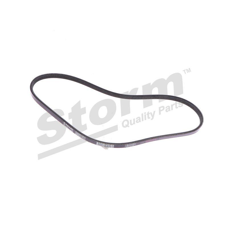 Courroie trapézoïdale à nervures STORM QUALITY PARTS STO3PK0750