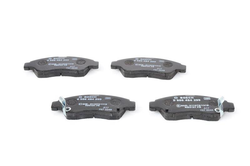 Kit de plaquettes de frein, frein à disque BOSCH 0 986 494 299