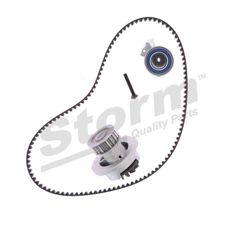 Pompe à eau + kit de courroie crantée STORM QUALITY PARTS 5550019KP
