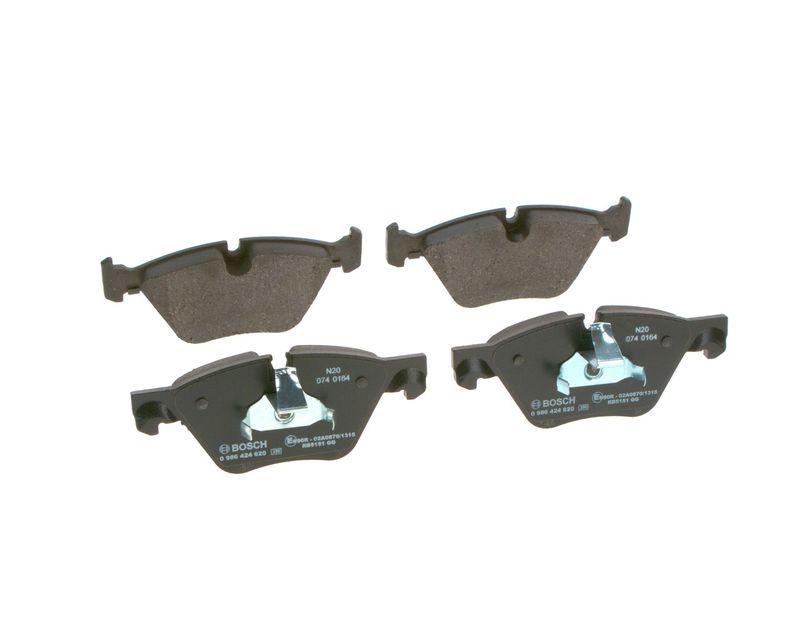 Kit de plaquettes de frein, frein à disque BOSCH 0 986 424 620