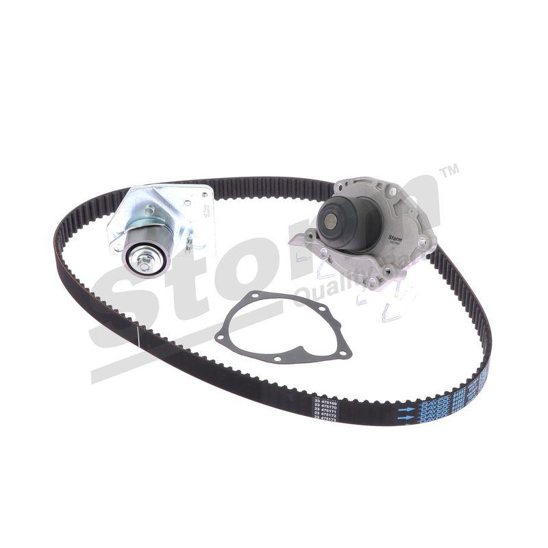 Pompe à eau + kit de courroie crantée STORM QUALITY PARTS 904509KP