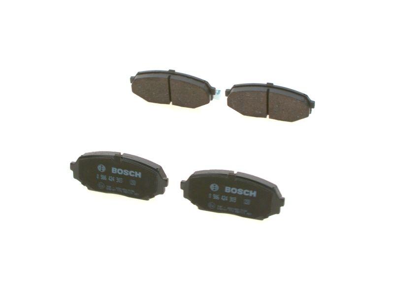 Kit de plaquettes de frein, frein à disque BOSCH 0 986 424 303