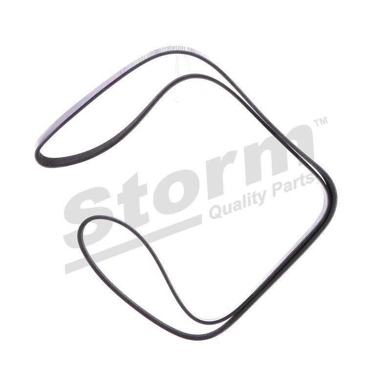 Courroie trapézoïdale à nervures STORM QUALITY PARTS STO6PK1840