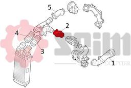 Gaine de suralimentation SEIM 981121