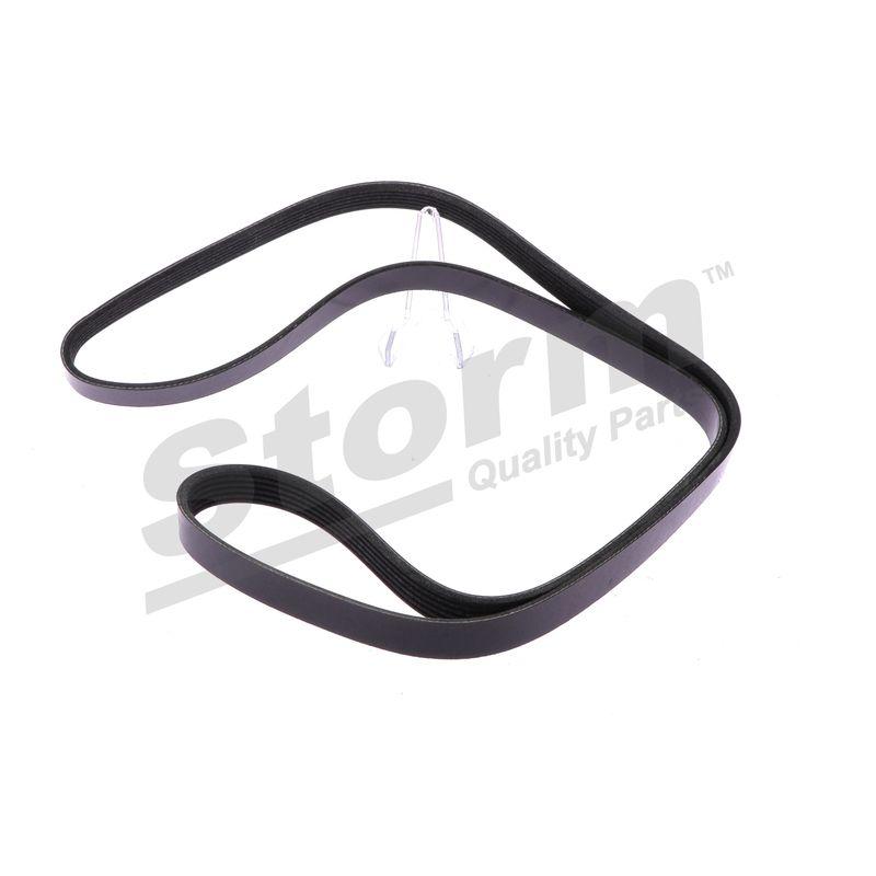 Courroie trapézoïdale à nervures STORM QUALITY PARTS STO6PK1600