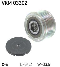 Poulie roue libre, alternateur SKF VKM 03302