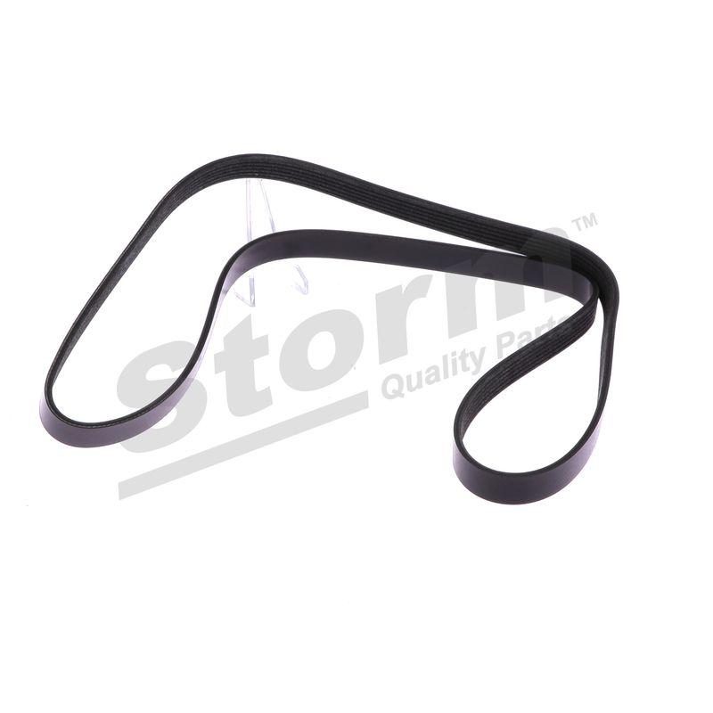 Courroie trapézoïdale à nervures STORM QUALITY PARTS STO6PK1438