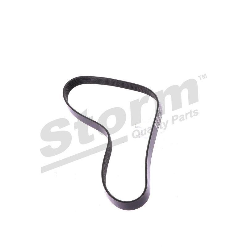 Courroie trapézoïdale à nervures STORM QUALITY PARTS STO6PK1019