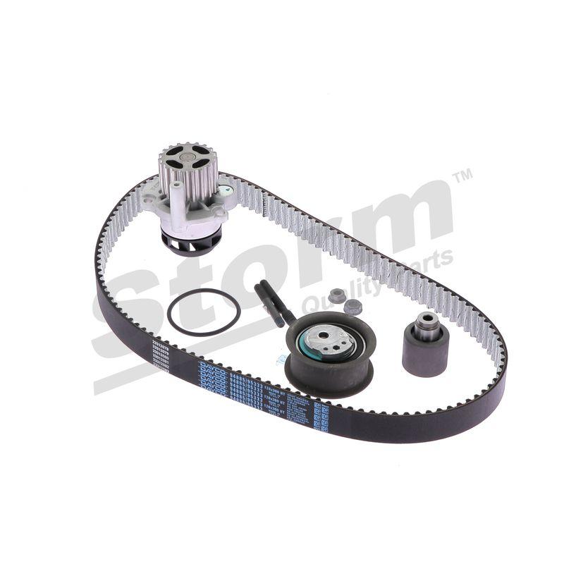 Pompe à eau + kit de courroie crantée STORM QUALITY PARTS 5550584KP