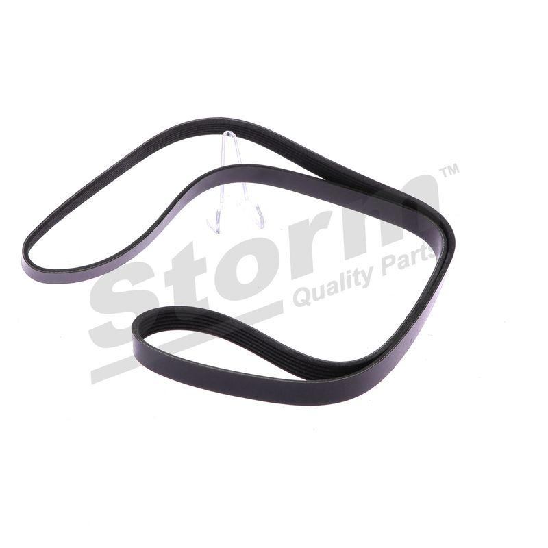 Courroie trapézoïdale à nervures STORM QUALITY PARTS STO6PK1600