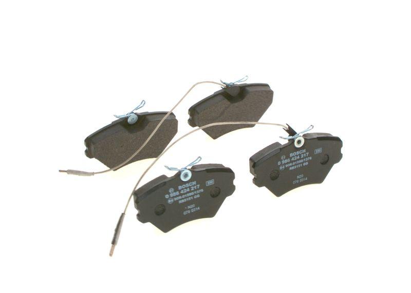 Kit de plaquettes de frein, frein à disque BOSCH 0 986 424 217