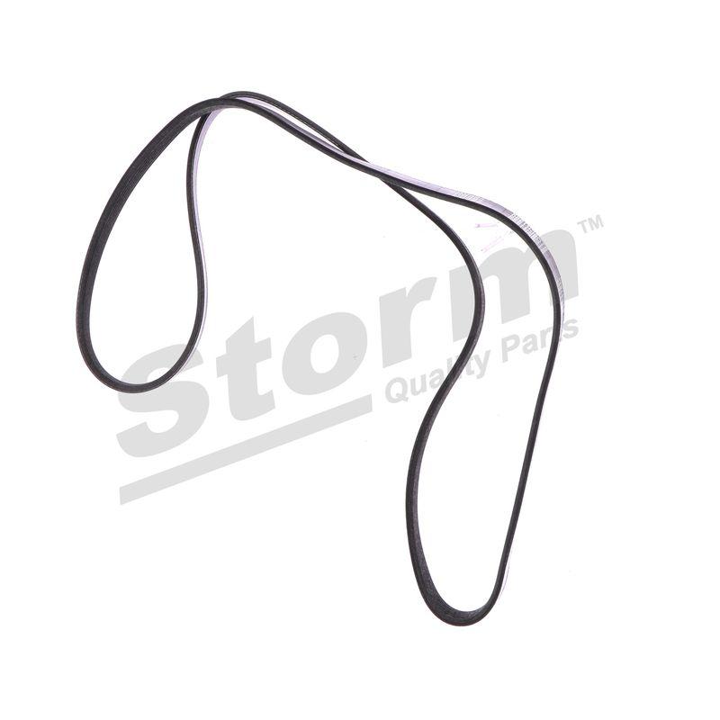 Courroie trapézoïdale à nervures STORM QUALITY PARTS STO6PK1390
