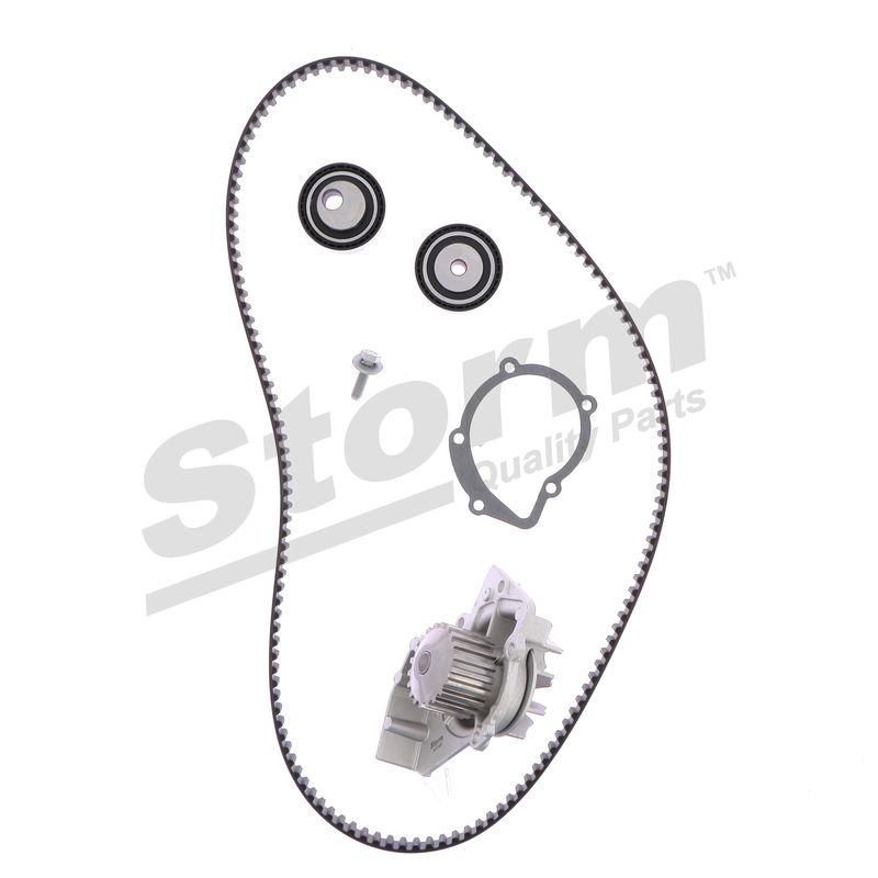 Pompe à eau + kit de courroie crantée STORM QUALITY PARTS 5550567KP