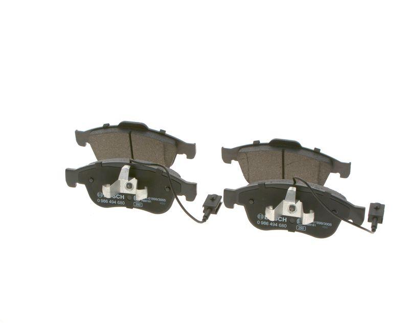 Kit de plaquettes de frein, frein à disque BOSCH 0 986 494 680