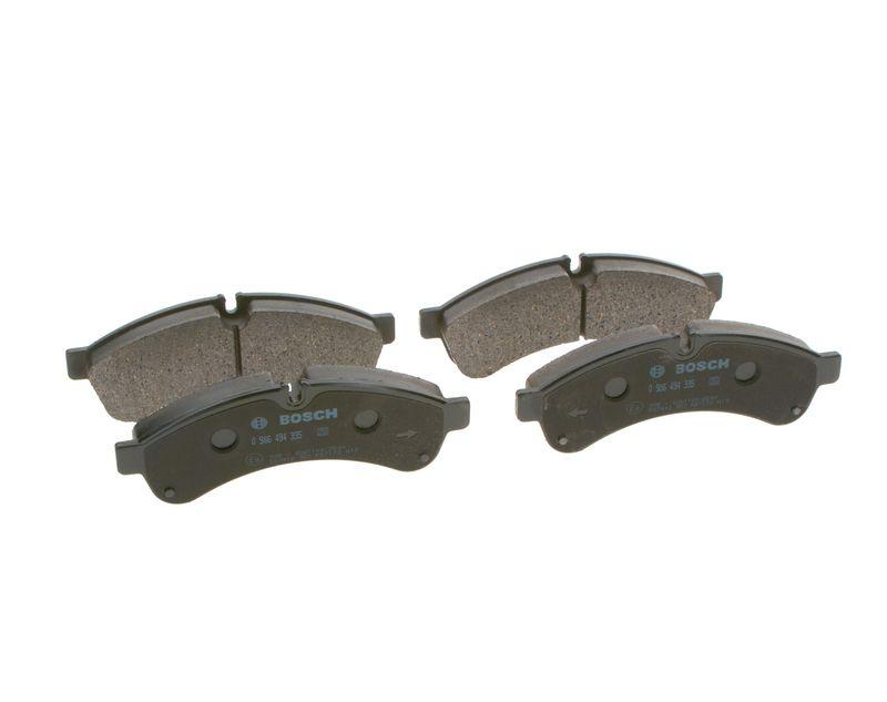 Kit de plaquettes de frein, frein à disque BOSCH 0 986 494 335
