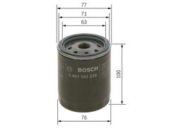 Filtre à huile BOSCH 0451103232