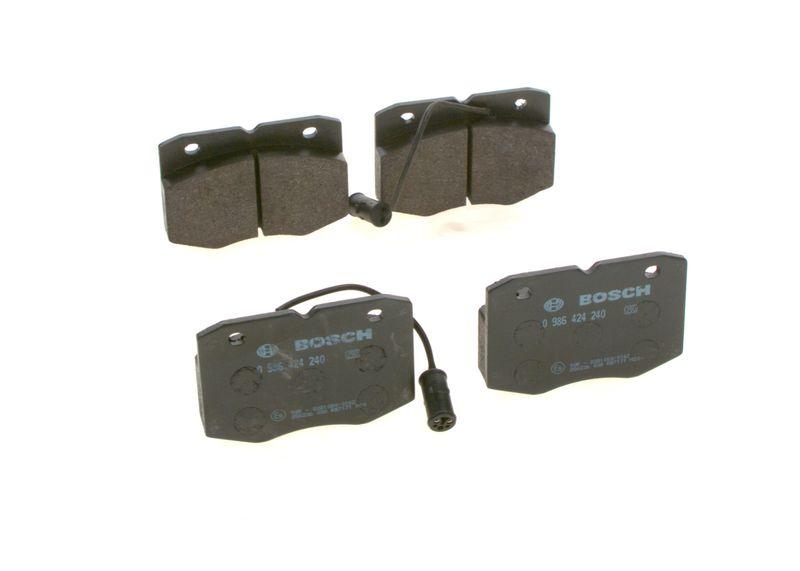Kit de plaquettes de frein, frein à disque BOSCH 0 986 424 240