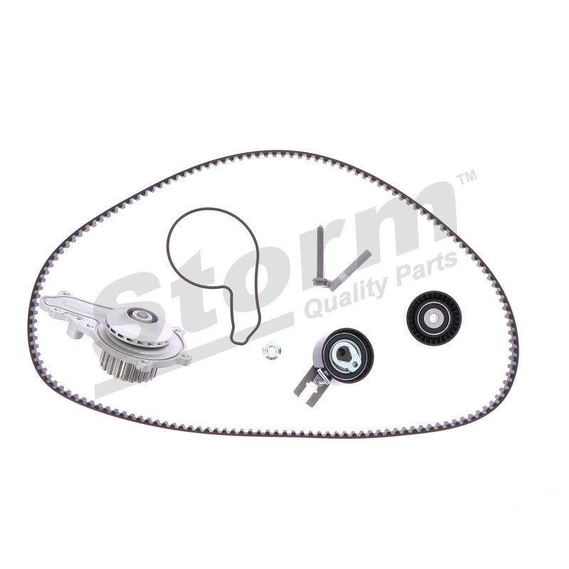 Pompe à eau + kit de courroie crantée STORM QUALITY PARTS 5550571KP