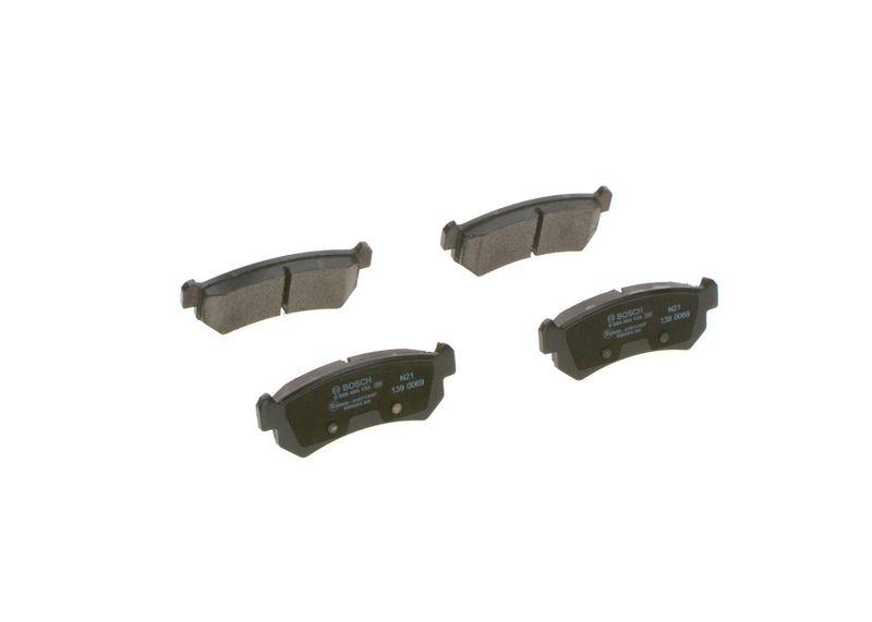 Kit de plaquettes de frein, frein à disque BOSCH 0 986 494 133