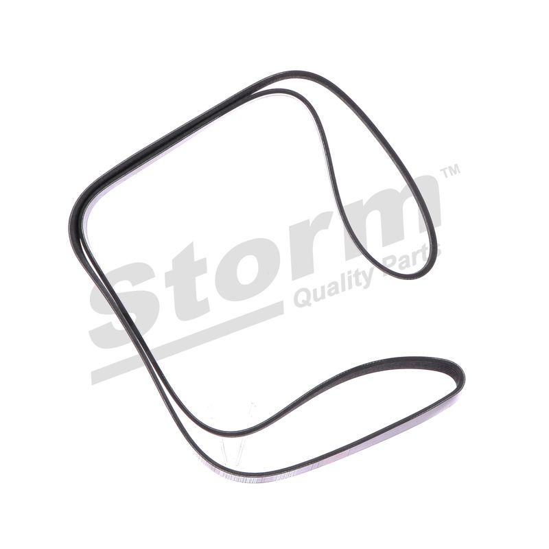 Courroie trapézoïdale à nervures STORM QUALITY PARTS STO6PK1840