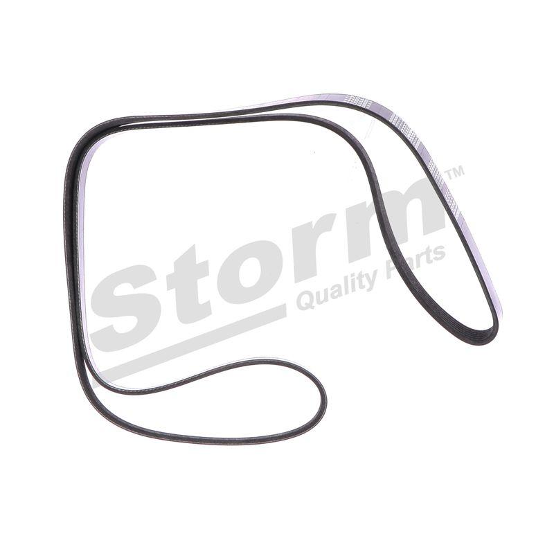 Courroie trapézoïdale à nervures STORM QUALITY PARTS STO6PK1725