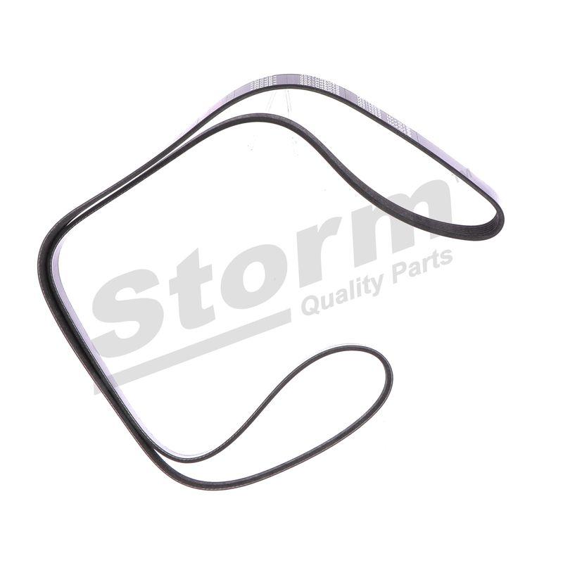 Courroie trapézoïdale à nervures STORM QUALITY PARTS STO6PK1725