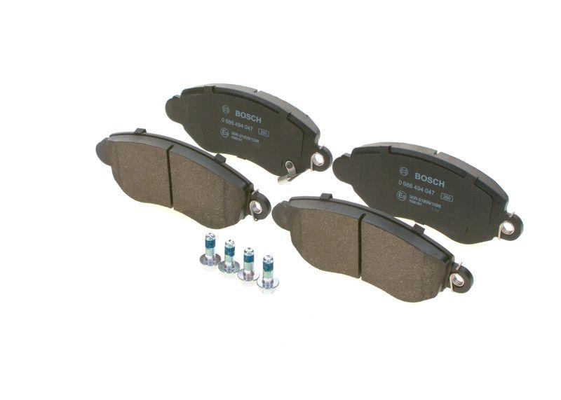 Kit de plaquettes de frein, frein à disque BOSCH 0 986 494 047