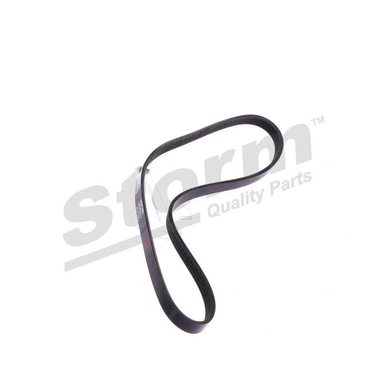 Courroie trapézoïdale à nervures STORM QUALITY PARTS STO4PK0855
