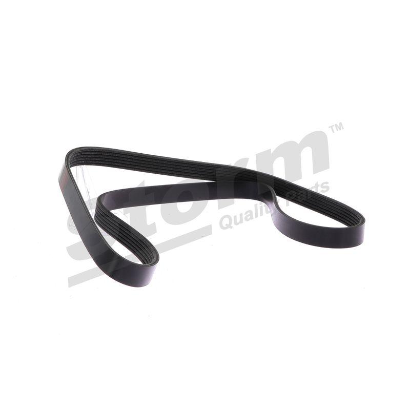 Courroie trapézoïdale à nervures STORM QUALITY PARTS STO6PK1438