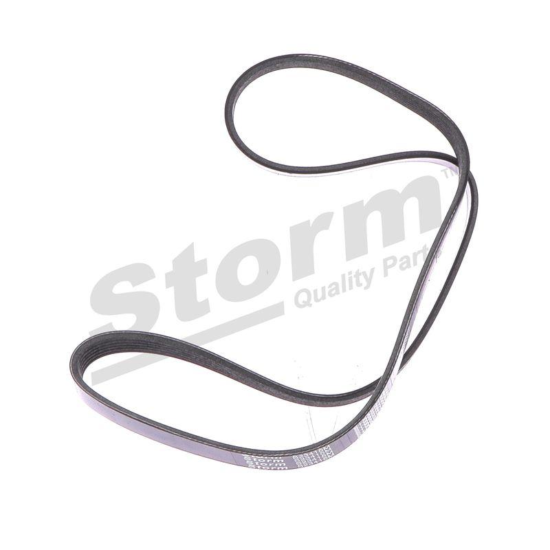 Courroie trapézoïdale à nervures STORM QUALITY PARTS STO6PK1050
