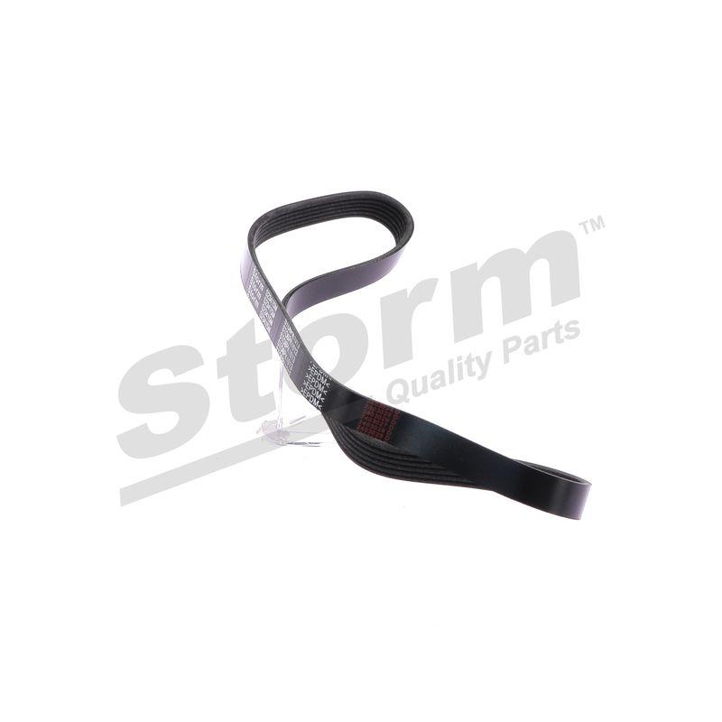 Courroie trapézoïdale à nervures STORM QUALITY PARTS STO6PK1013