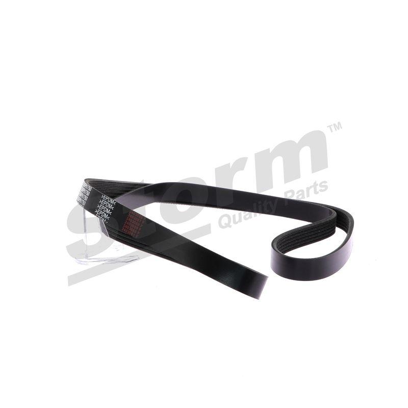 Courroie trapézoïdale à nervures STORM QUALITY PARTS STO6PK1750
