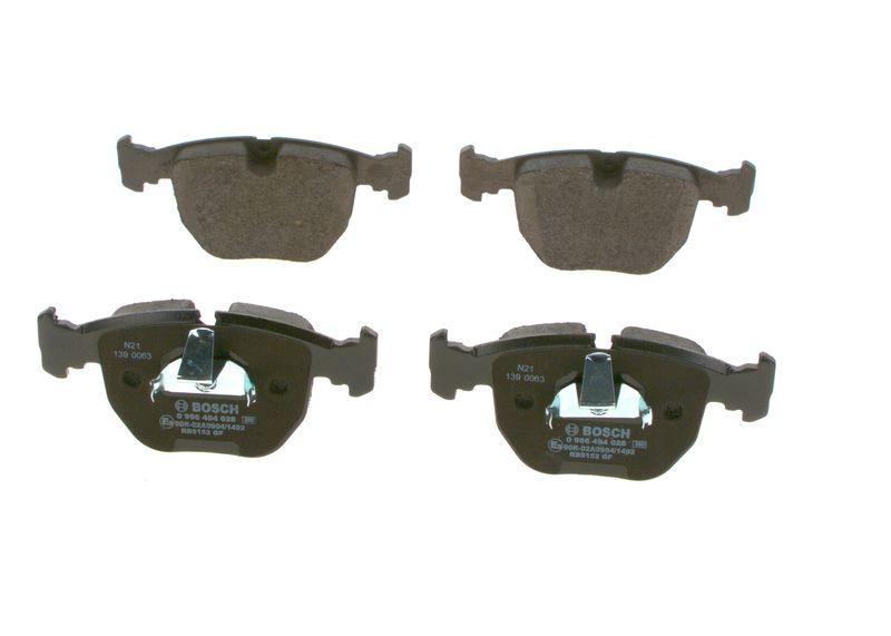 Kit de plaquettes de frein, frein à disque BOSCH 0 986 494 028