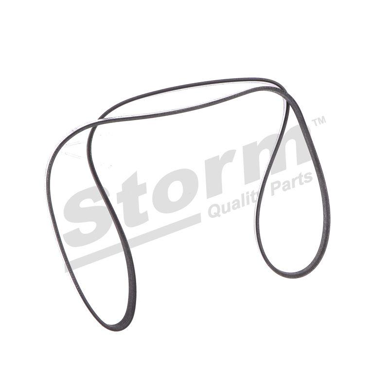 Courroie trapézoïdale à nervures STORM QUALITY PARTS STO6PK1463