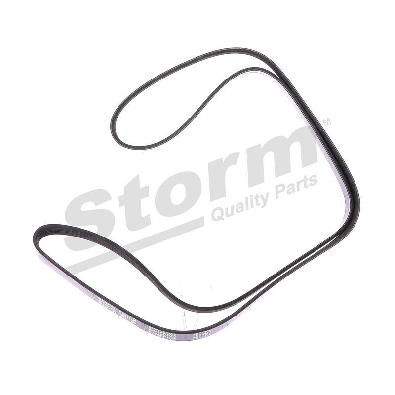 Courroie trapézoïdale à nervures STORM QUALITY PARTS STO6PK1725