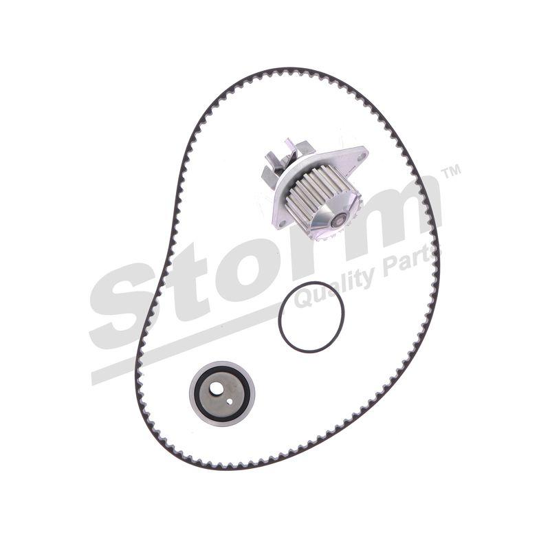 Pompe à eau + kit de courroie crantée STORM QUALITY PARTS 5550107KP