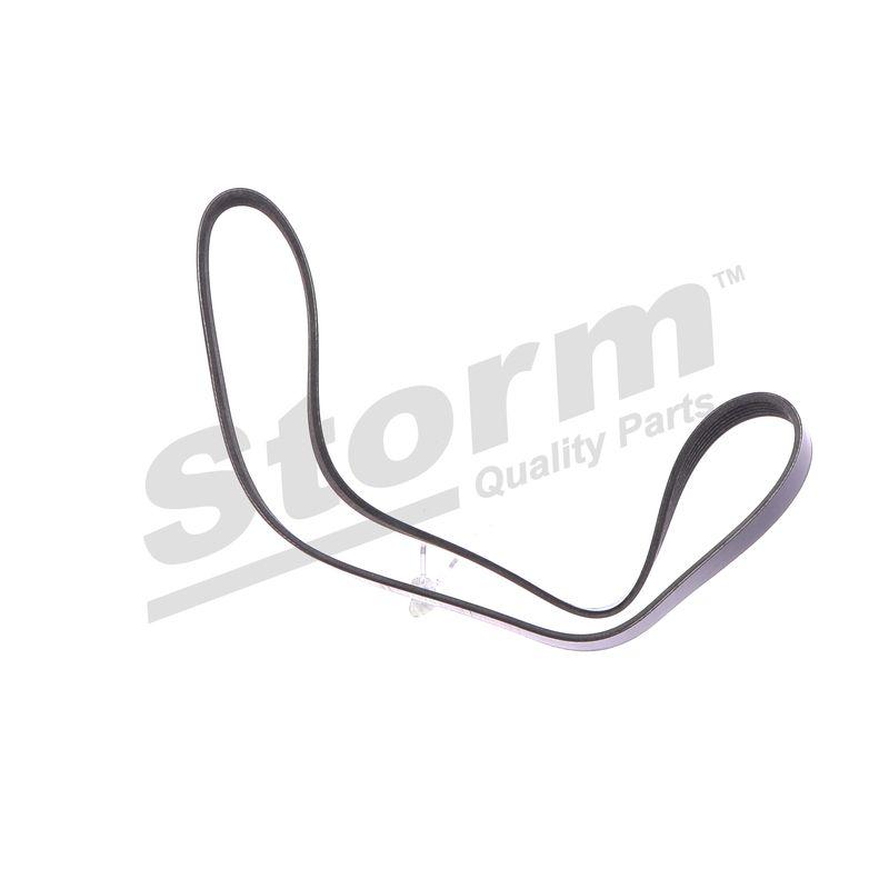 Courroie trapézoïdale à nervures STORM QUALITY PARTS STO6PK1095