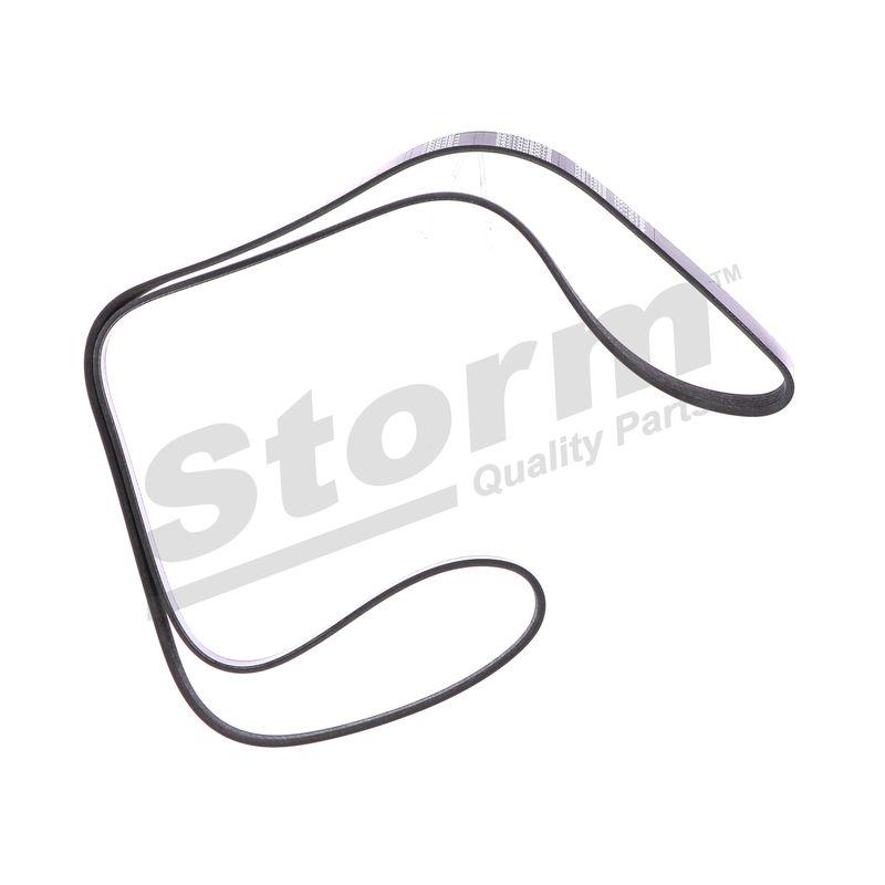 Courroie trapézoïdale à nervures STORM QUALITY PARTS STO6PK1792